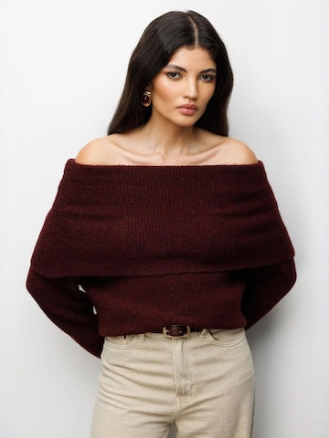 Pullover 'Pullover' di MixRay in rosso: frontale