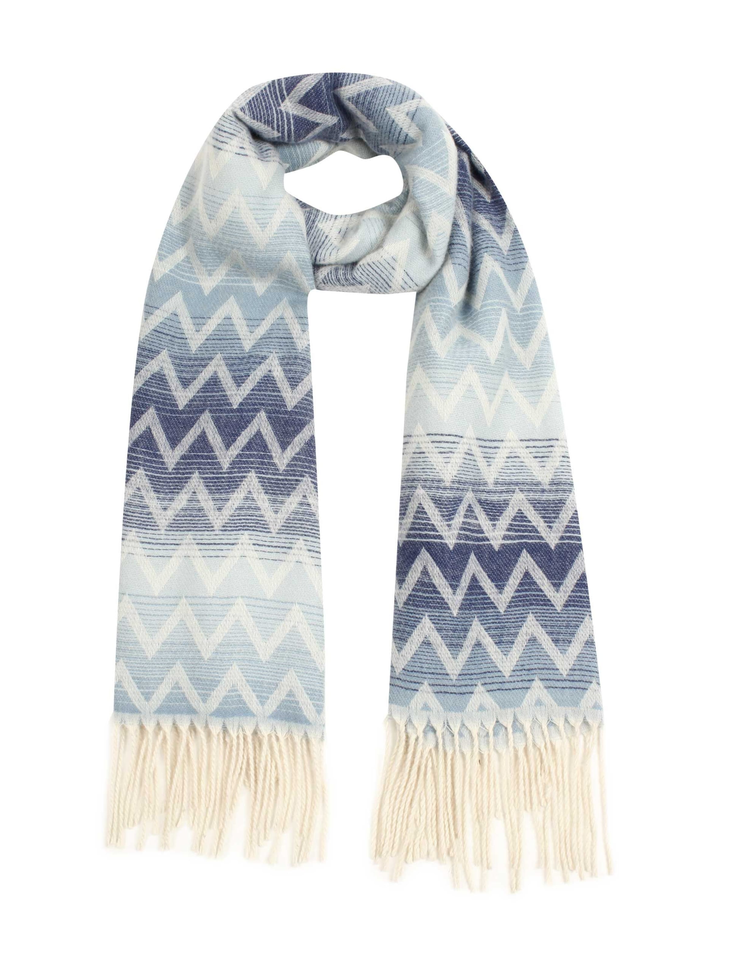 SAMAYA Scarf 'Alesi' in Blue: front