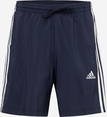 ADIDAS SPORTSWEAR Обычный Спортивные штаны 'Essentials Chelsea' в Синий: спереди