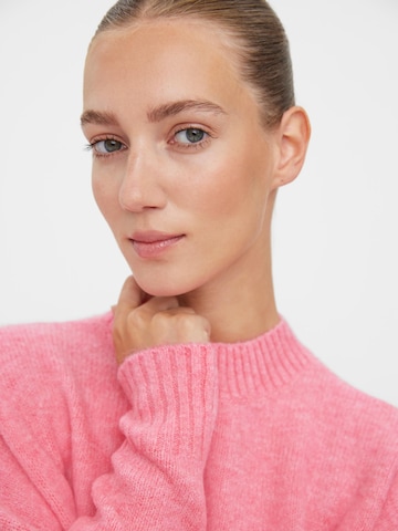 VERO MODA Sweater 'Lefile' in Pink