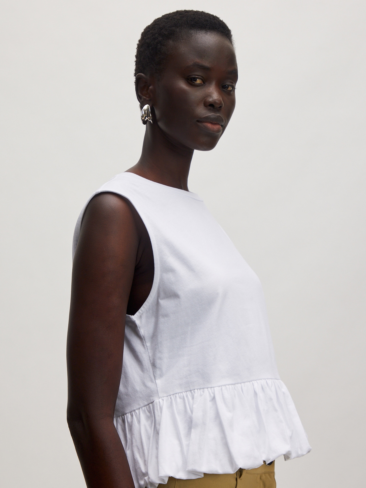 EDITED Shirts 'Davinia' hvid