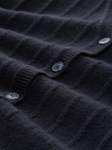 TOM TAILOR Gebreid vest in Blauw