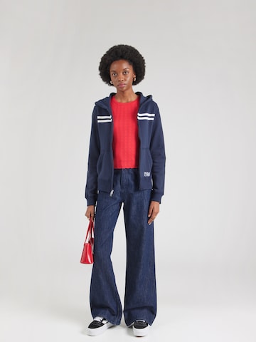 HOLLISTER - Sudadera con cremallera en azul