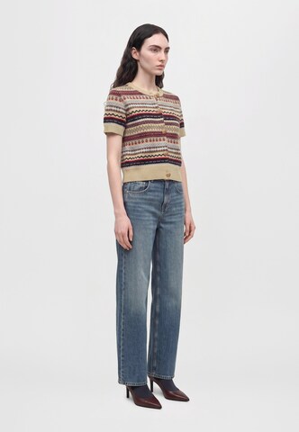 Cardigan 'CORALINE' Munthe en beige : sur le côté
