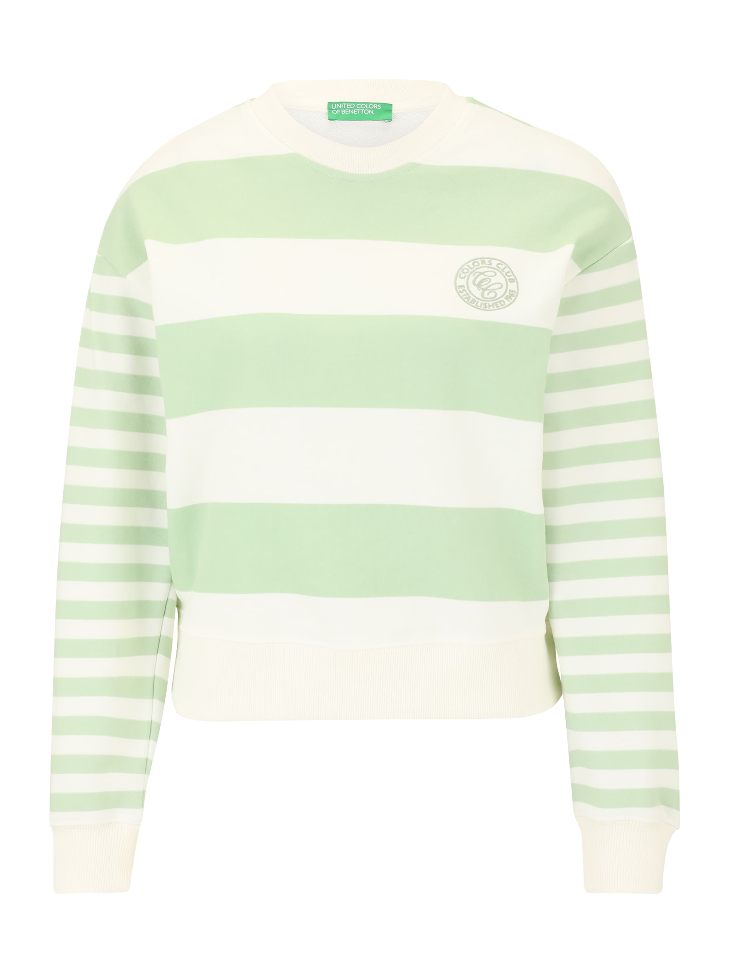 UNITED COLORS OF BENETTON Bluzka sportowa w kolorze zielony: przód