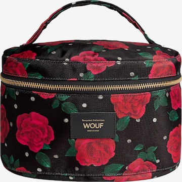 Wouf Cosmetic Bag 'Daily' in Red: front