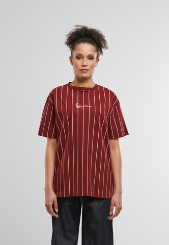 Karl Kani Shirt 'Essential' in Red: front