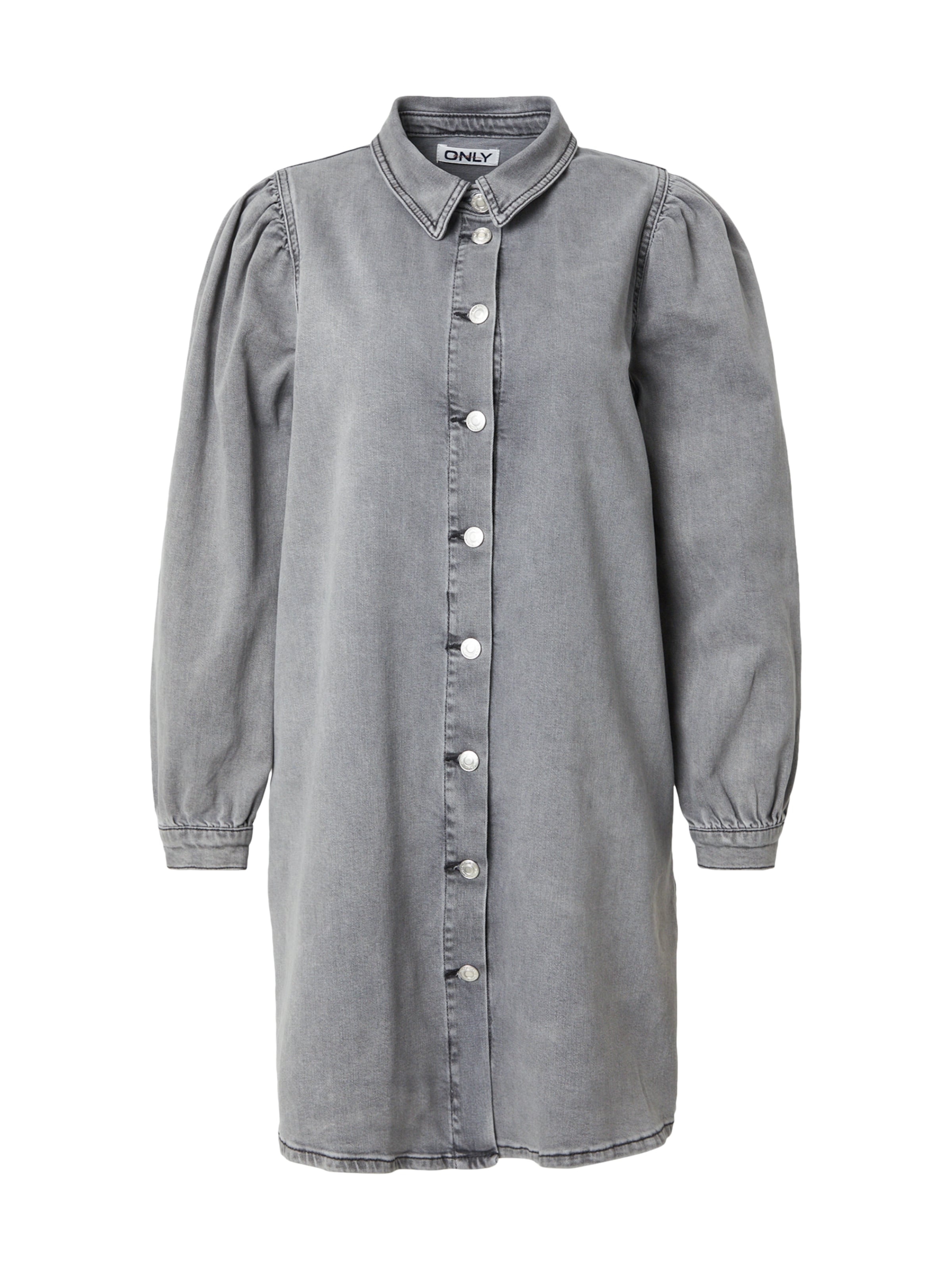 ONLY Shirt Dress 'ONLAlma' in Grey: front