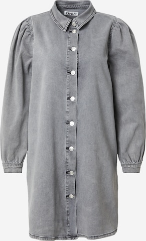 Abito camicia 'ONLAlma' di ONLY in grigio: frontale