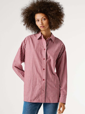 Camicia da donna 'LENOIR' di Pepe Jeans in rosso: frontale