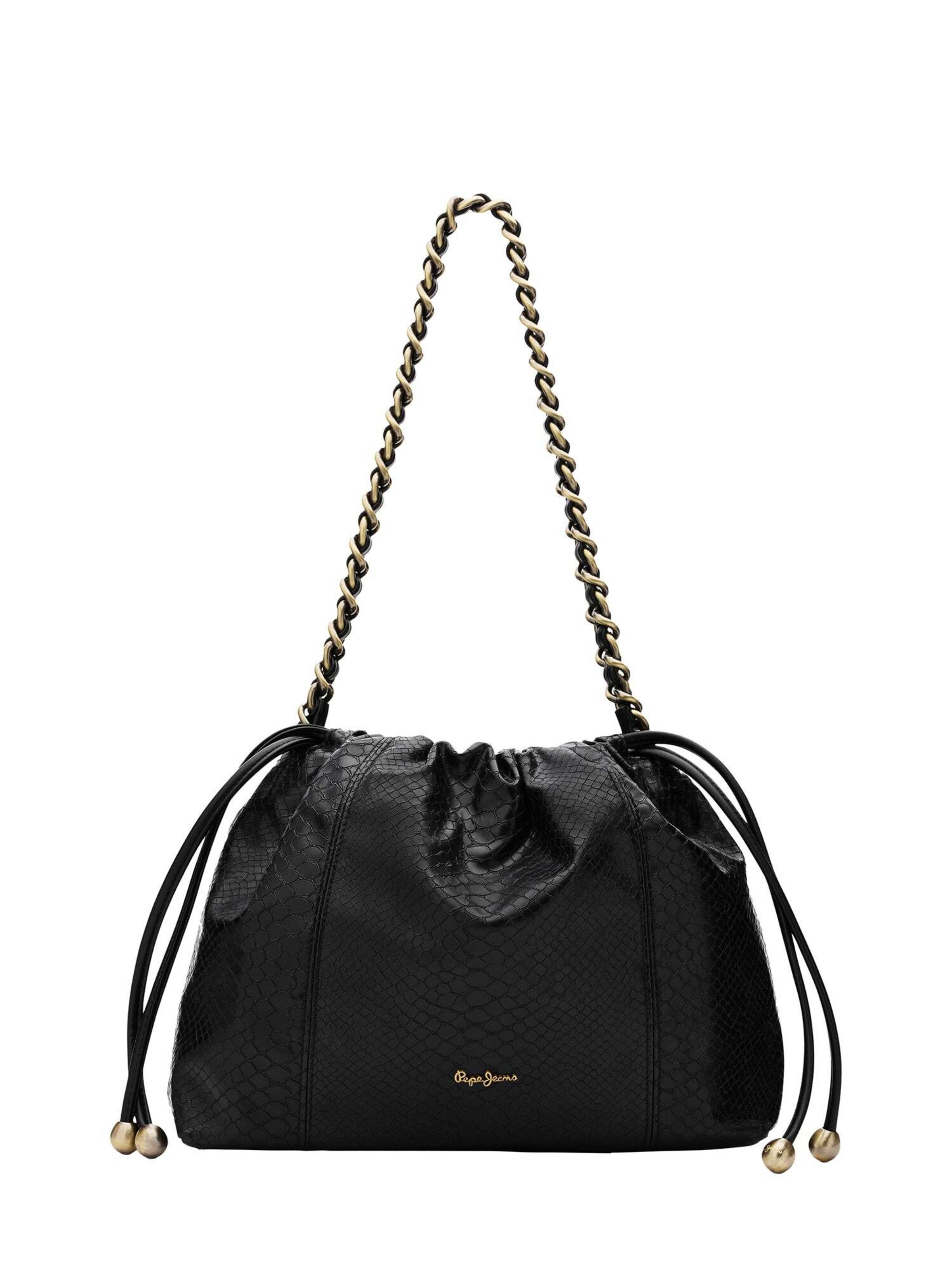 Borsa a mano 'Ivonne' di Pepe Jeans in nero: frontale
