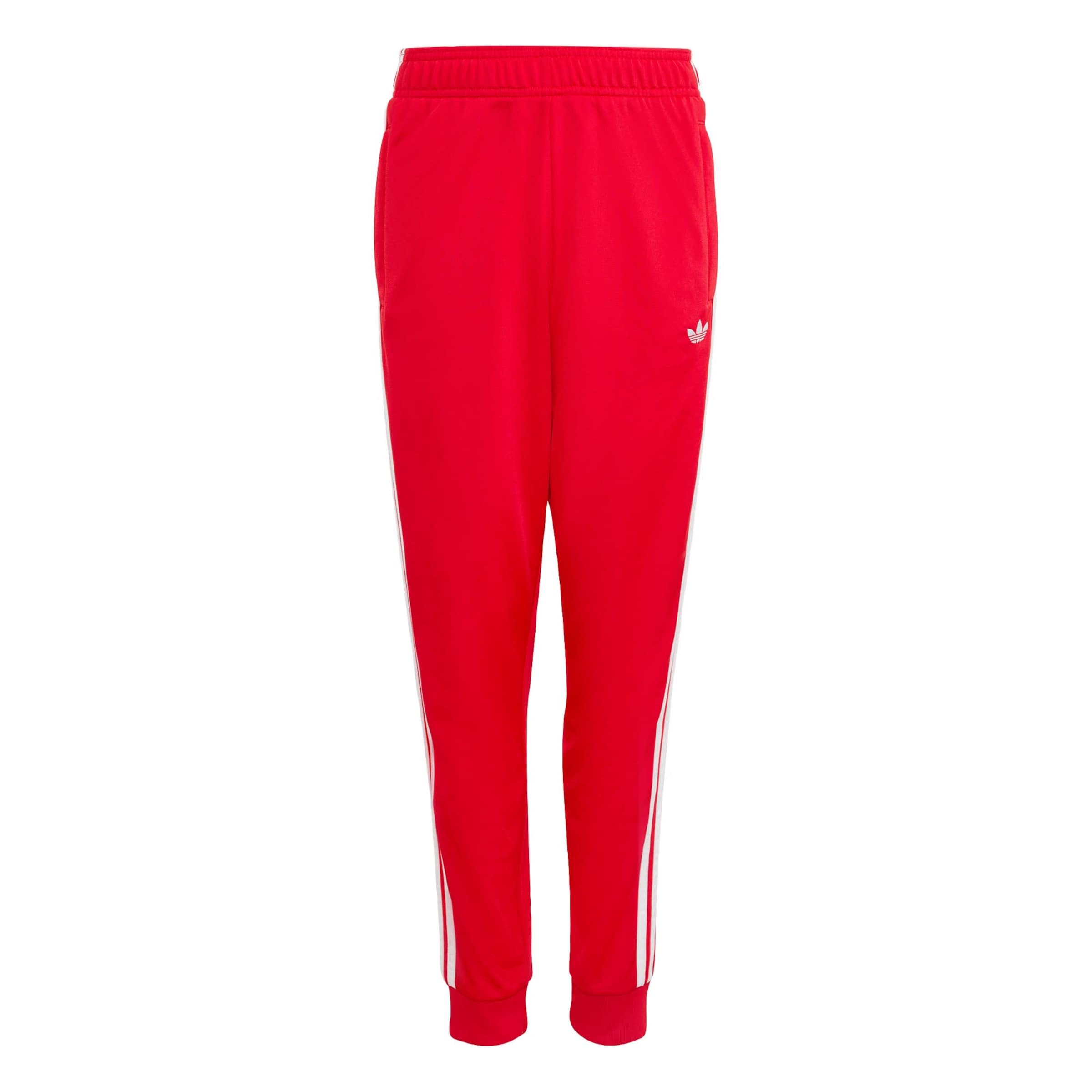 ADIDAS ORIGINALS - Tapered Pantalón en rojo: frente