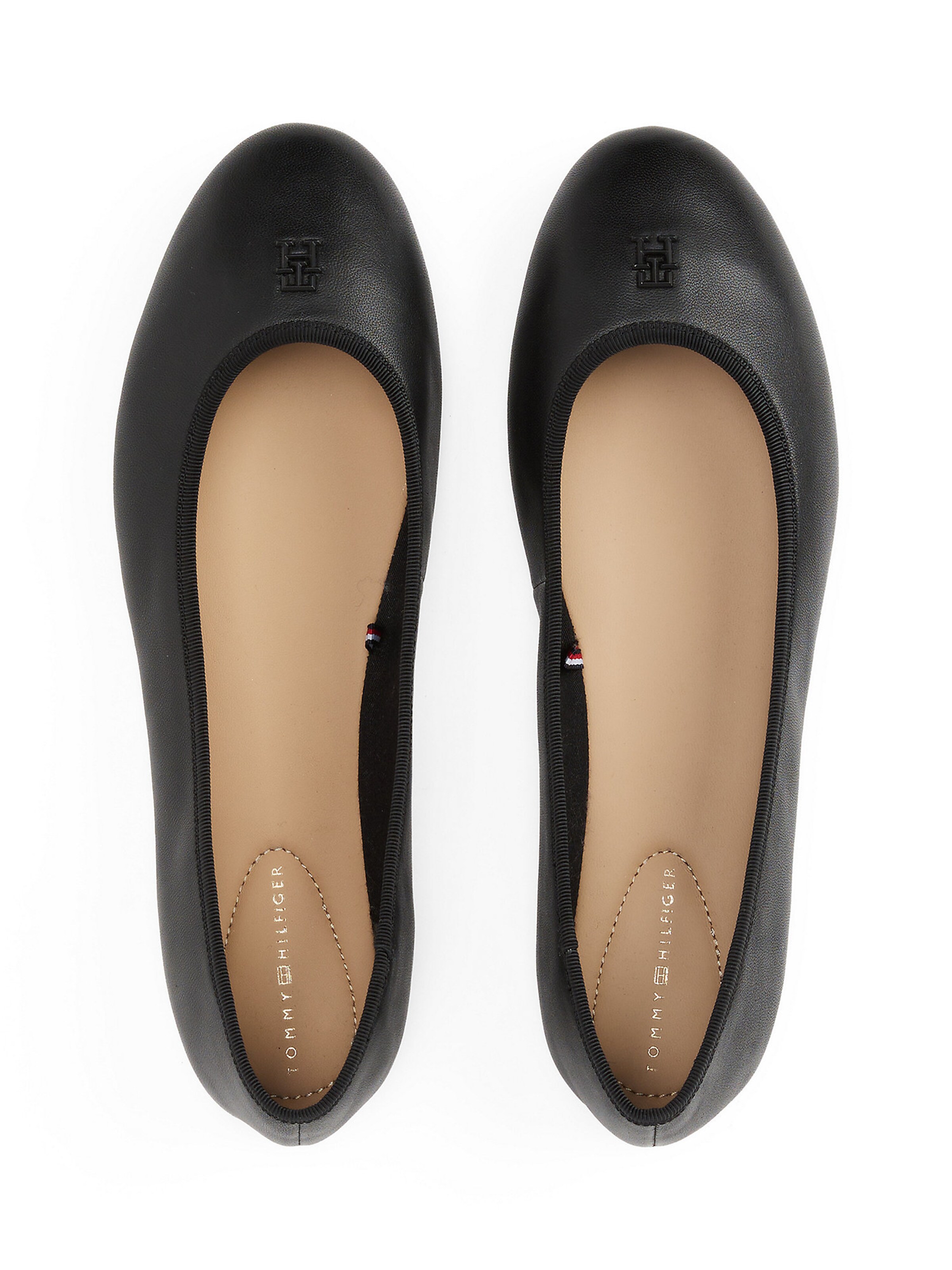 TOMMY HILFIGER Ballerina in Schwarz