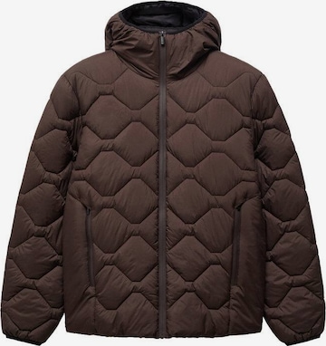 MANGO MAN Between-Season Jacket 'Hyper' in Brown: front