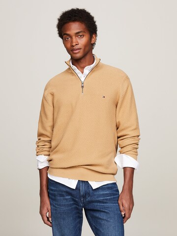 TOMMY HILFIGER Pullover in Beige: predná strana