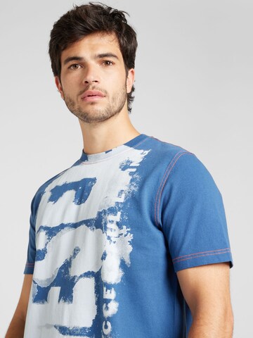 DIESEL T-Shirt 'ADJUST' in Blau