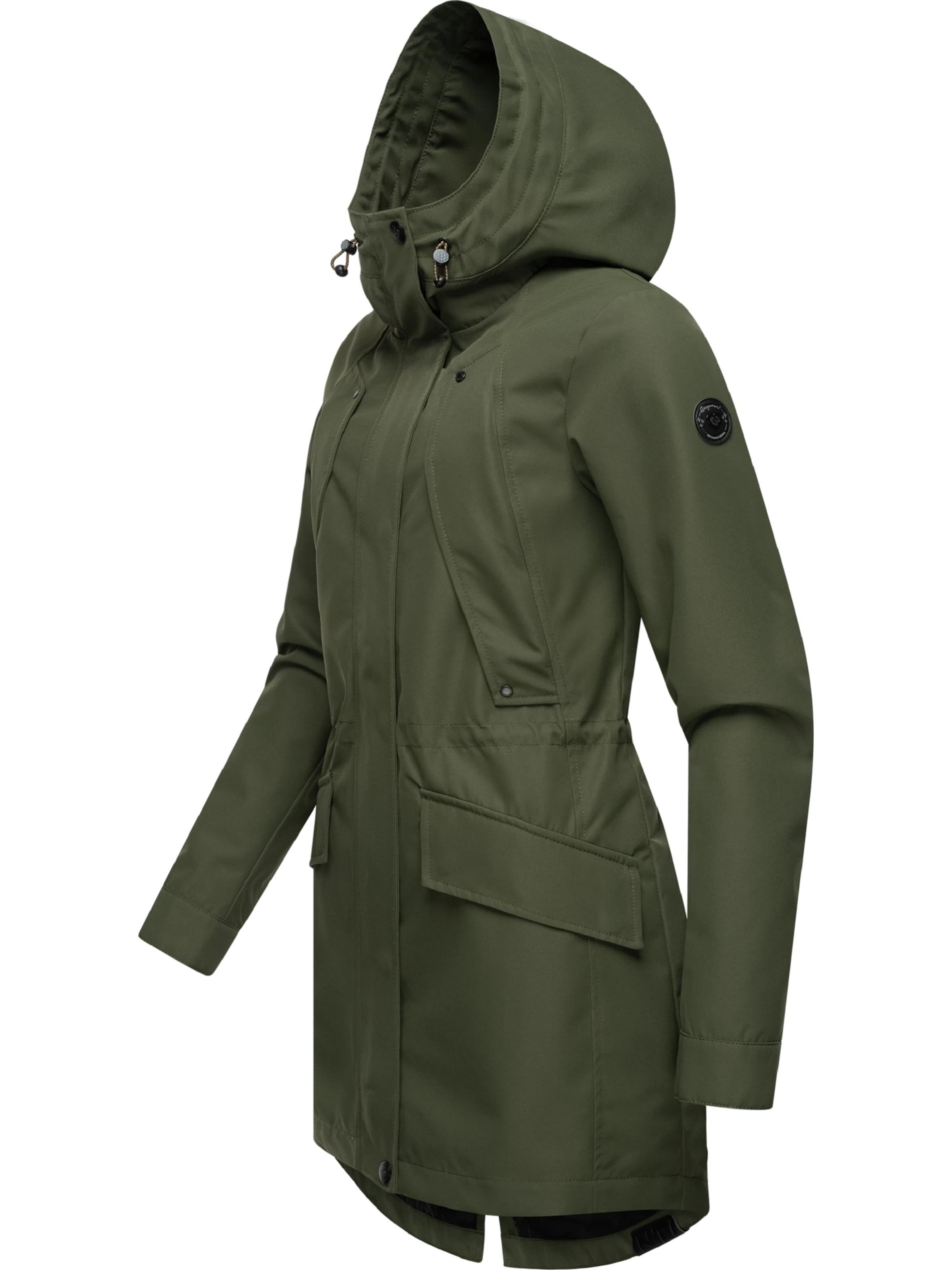 RagwearTehnički kaput 'Begonia' - zelena boja