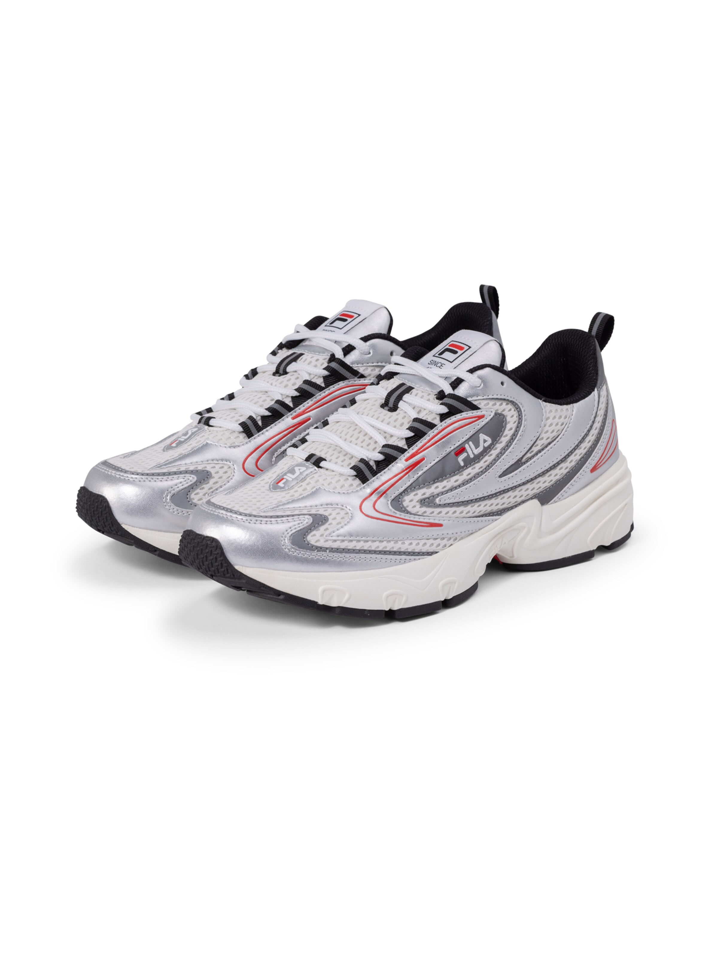 FILA Низкие кроссовки 'Actix Retro' в Серебристый