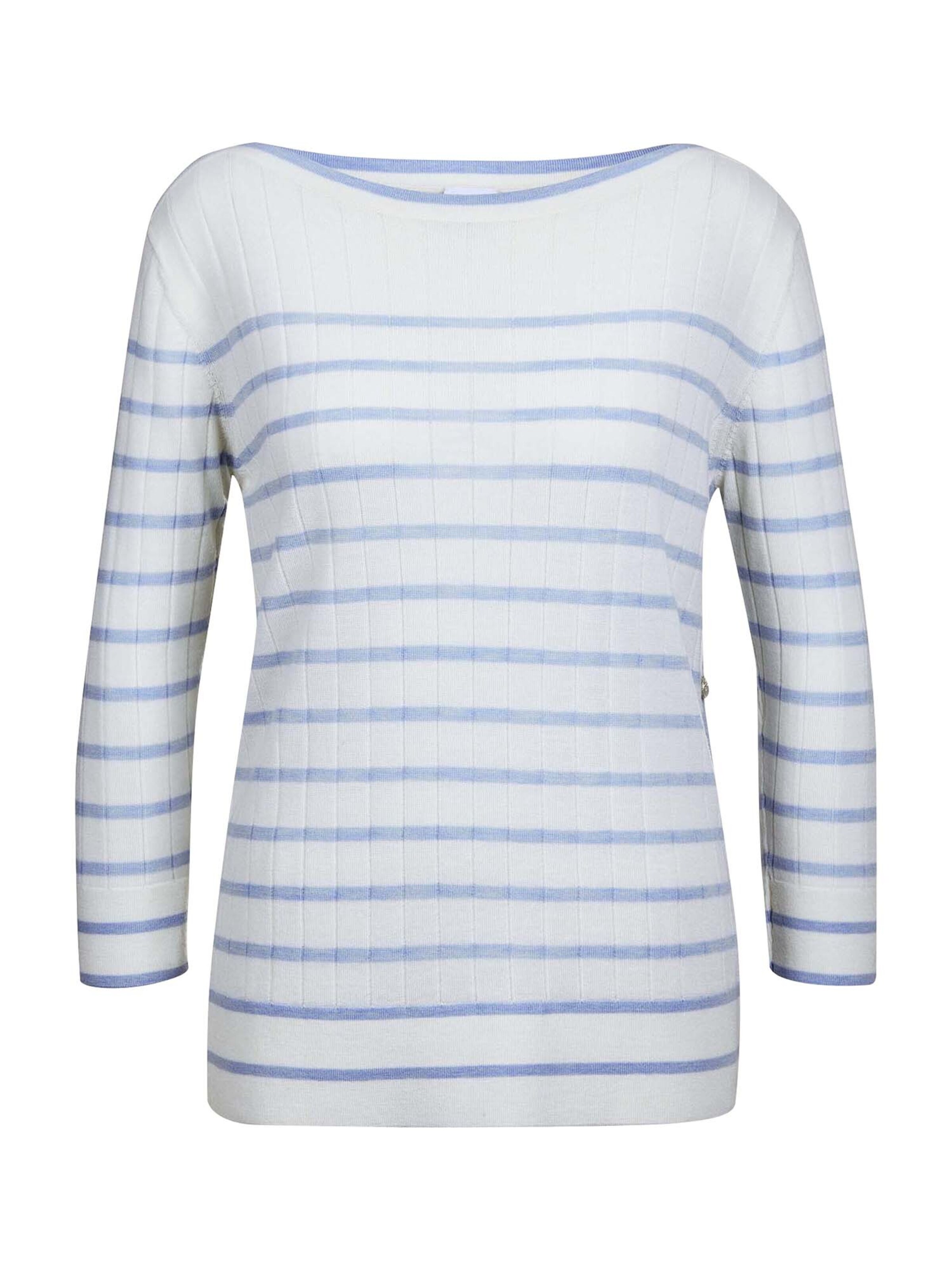 Pull-over MADELEINE en blanc : devant