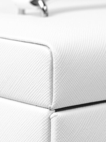Boîte à bijoux 'JOLIE Schmuckkästchen - Kreuznarben Optik' Friedrich23 en blanc