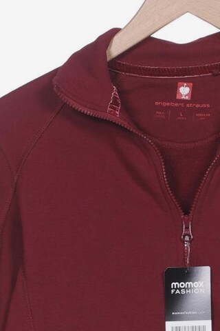 Engelbert Strauss Sweatshirt & Zip-Up Hoodie in L in Red