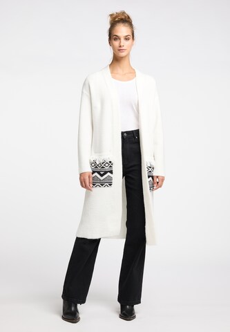 IZIA Knit Cardigan 'Lomasi' in White