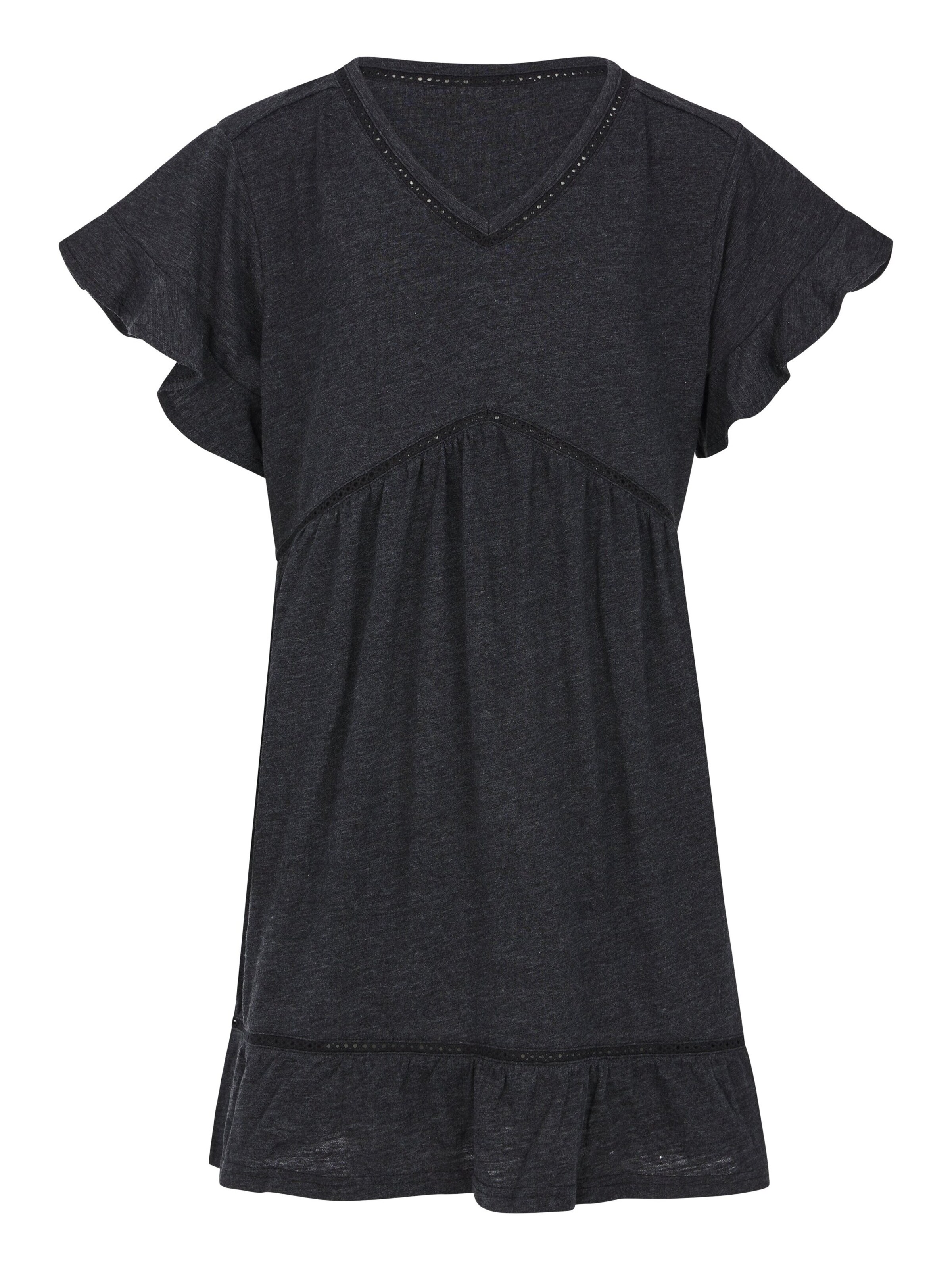 PROTEST Kleid 'PRTMING JR'‌‌‌‌‌‌‌‌‌‌ in Schwarz: Vorderseite