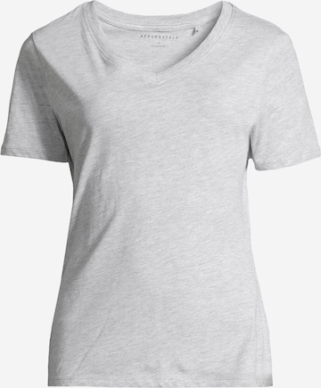 T-shirt 'RAYSPAN' AÉROPOSTALE en gris : devant