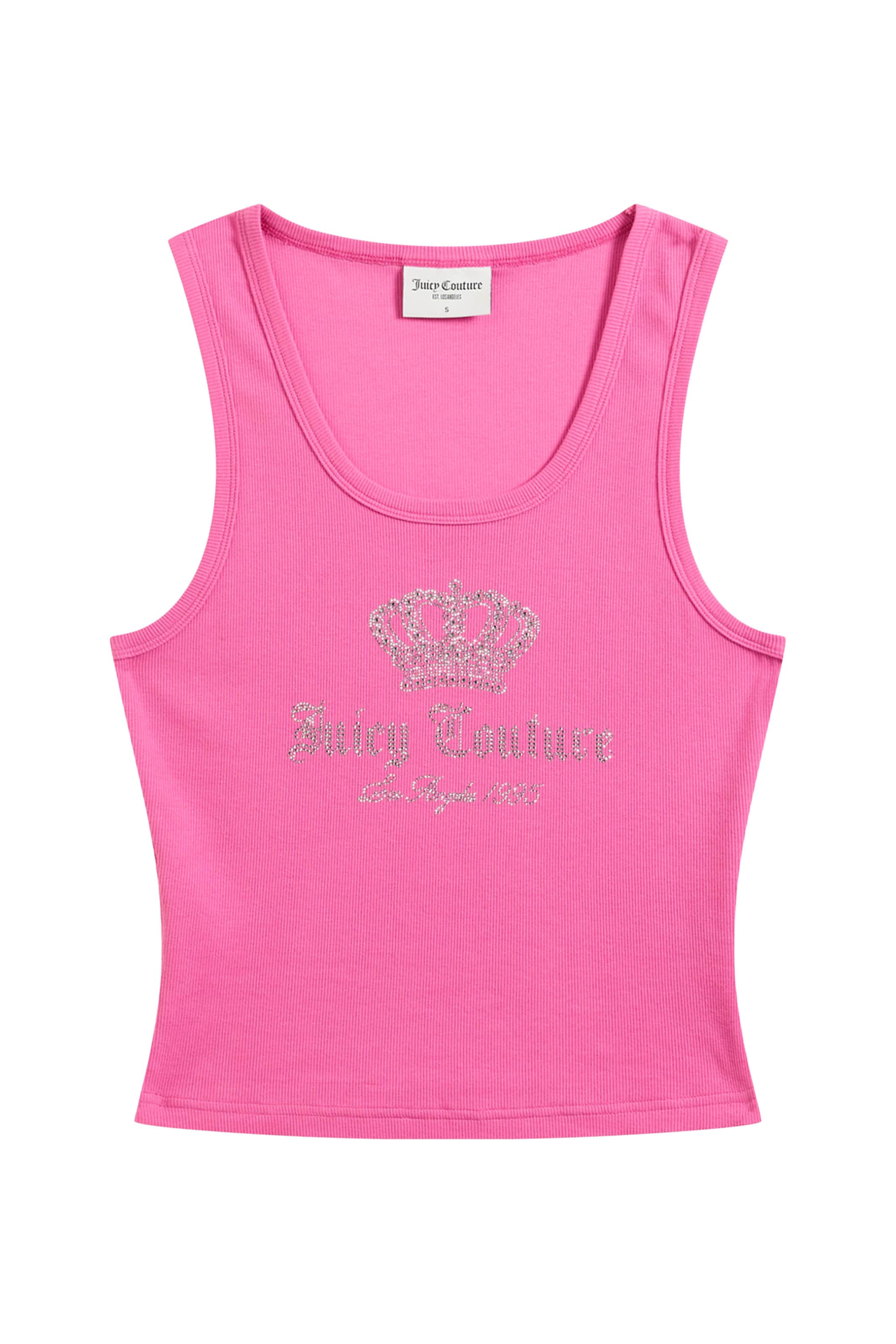 Juicy Couture Top 'Crown' in Pink: Vorderseite