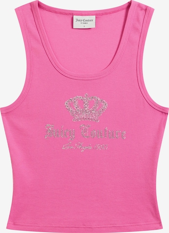 Juicy Couture Top 'Crown' in Pink: front