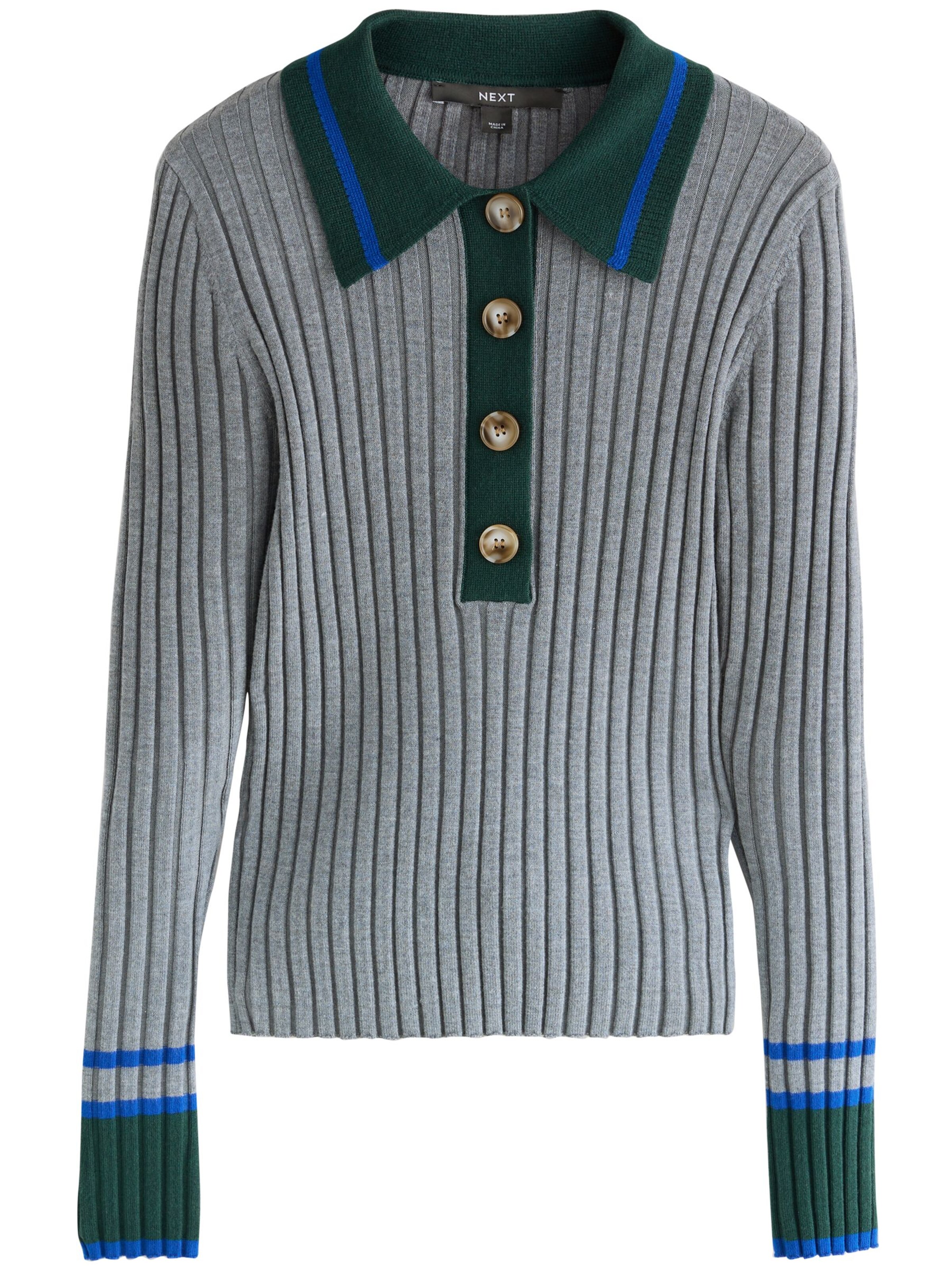 Next Pullover in Grau: Vorderseite