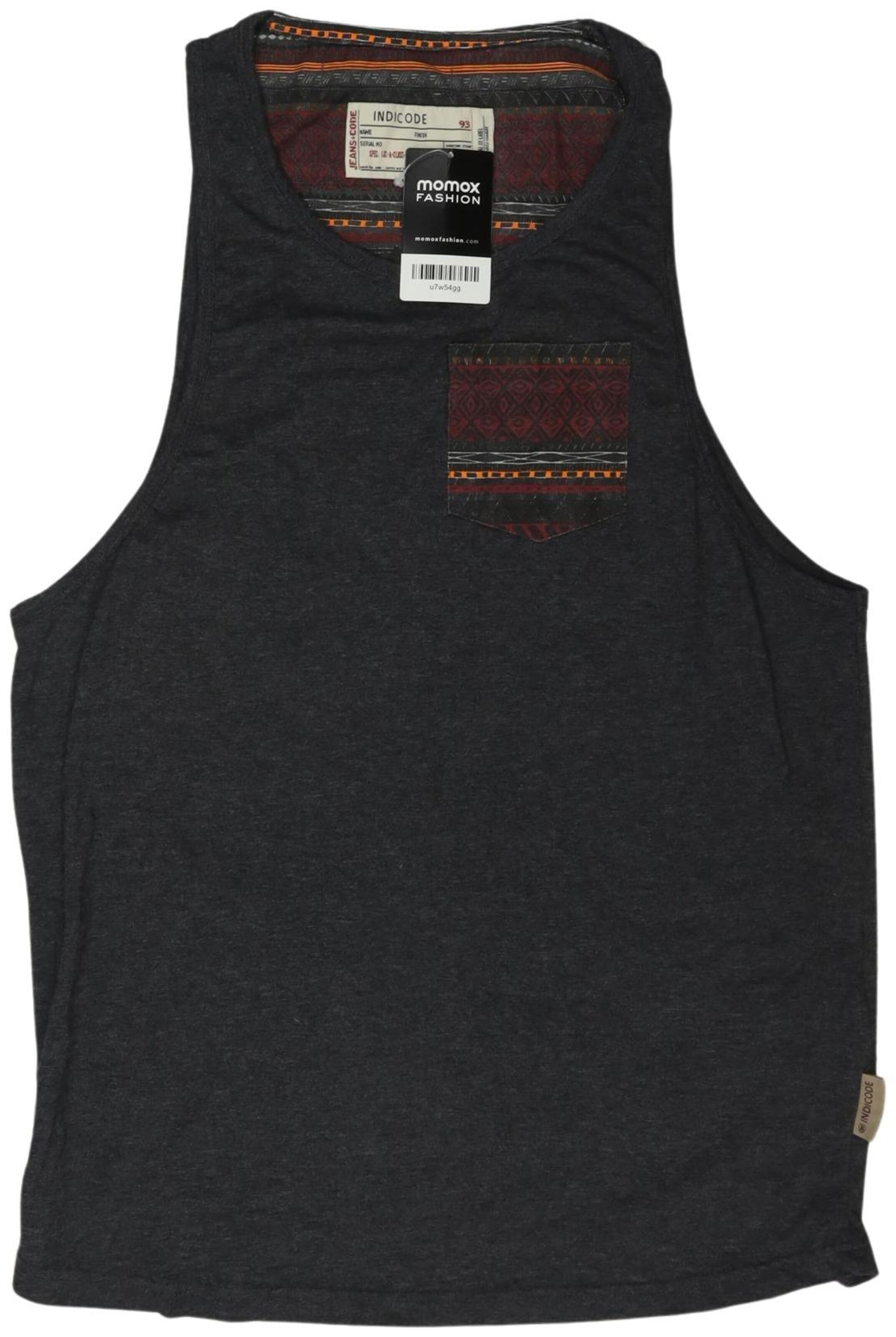 INDICODE JEANS T-Shirt L in Grau: Vorderseite