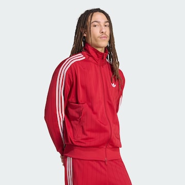 ADIDAS ORIGINALS - Chaqueta de entretiempo 'Firebird Drop Needle' en rojo: frente