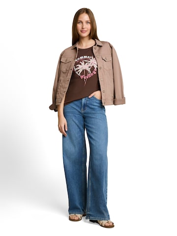 TOM TAILOR DENIM Shirt in Brown