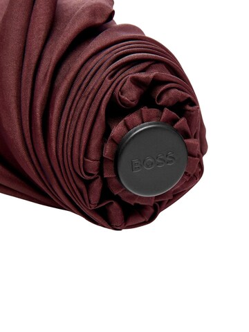 BOSS Paraplu 'Pocket umbrella Varsity' in Rood