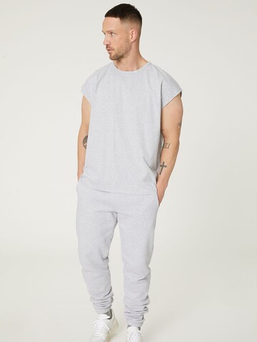DAN FOX APPAREL Shirt 'Theo' in Grijs