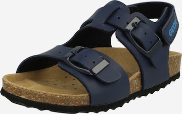 GEOX Sandals & Slippers 'Ghita' in Blue: front