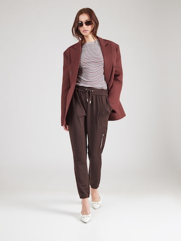 monari Дънки Tapered Leg Панталон в кафяво
