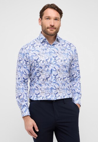 ETERNA Comfort fit Business shirt in Blue: front