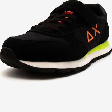 Baskets 'Tom Fluo' SUN68 en noir