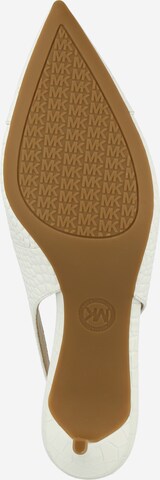 MICHAEL Michael Kors Γόβες slingback 'PARKER' σε λευκό