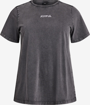 pilka Zizzi Marškinėliai 'MALLY': priekis