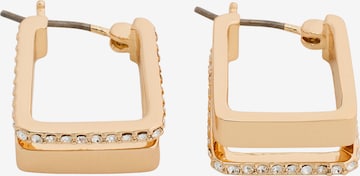 DKNYNaušnice - zlatna boja: prednji dio