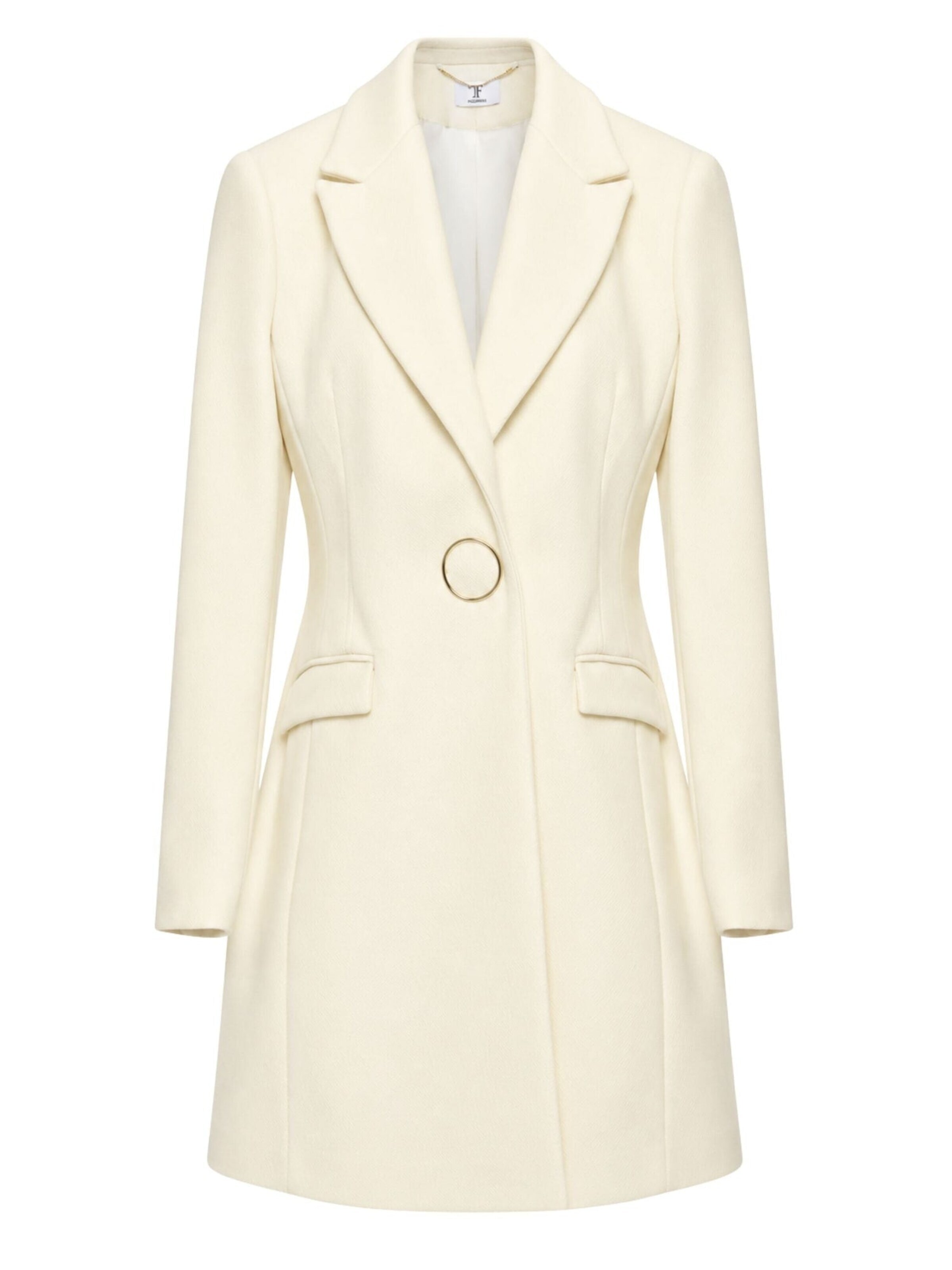 Cappotto invernale di Fracomina in beige: frontale