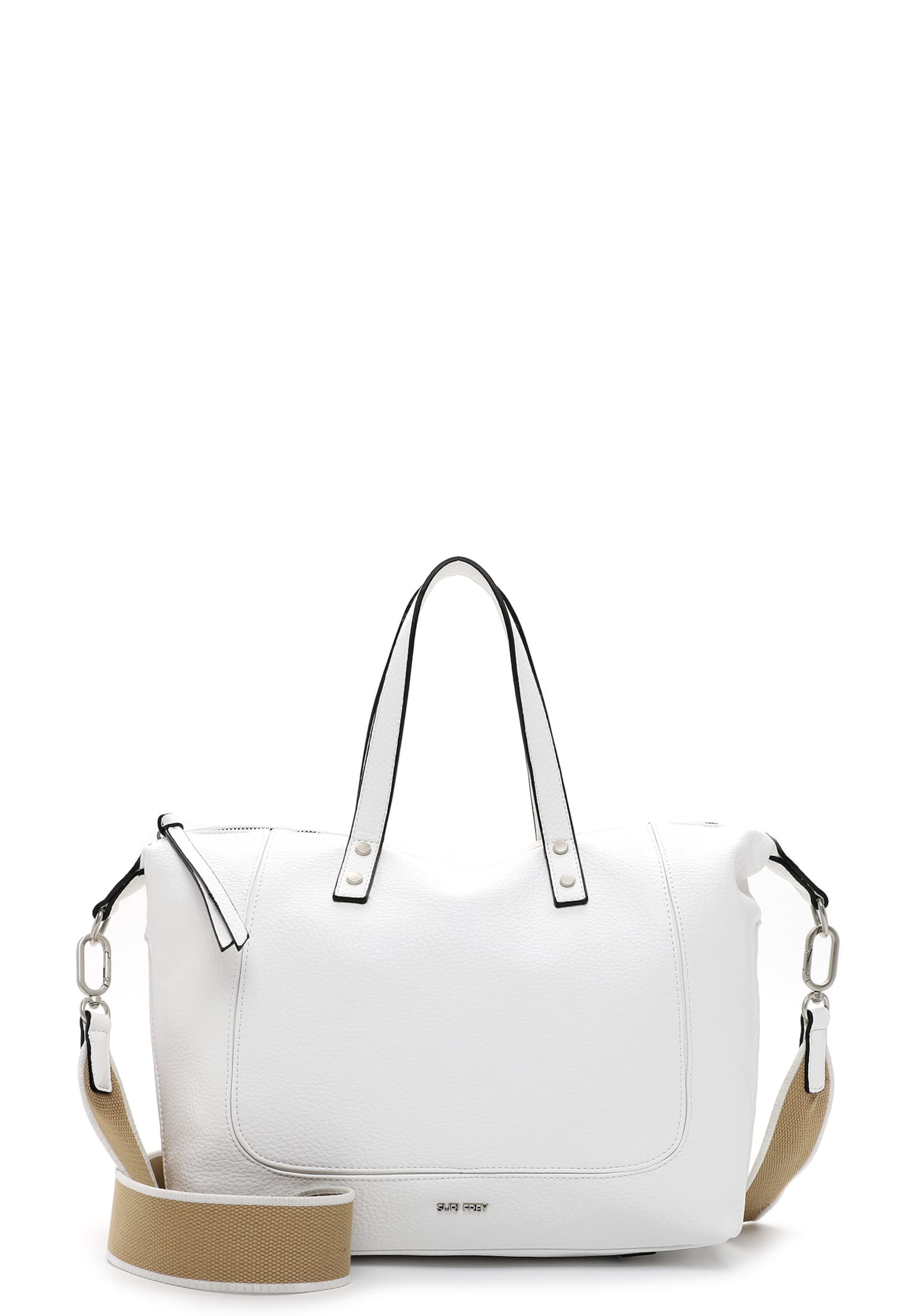 Borsa a mano 'Kimberly' di Suri Frey in bianco: frontale