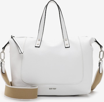 Borsa a mano 'Kimberly' di Suri Frey in bianco: frontale