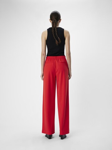 OBJECT Wide leg Broek 'Lisa' in Rood