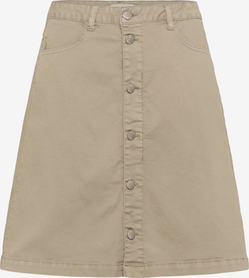 Jupe 'CRAlma' Cream en beige : devant