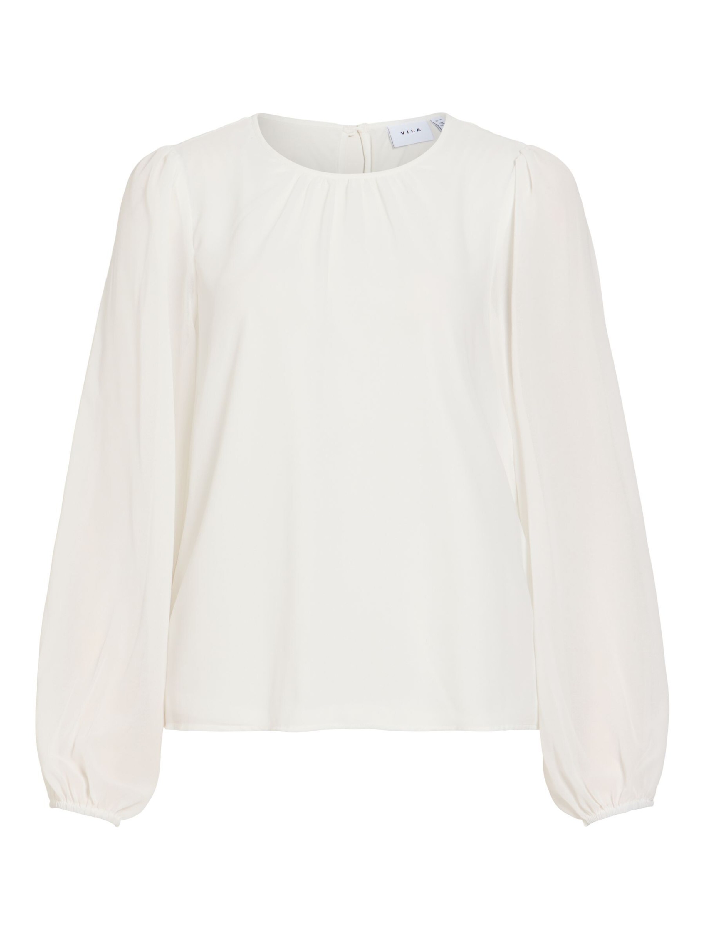 VILA Blouse in White: front
