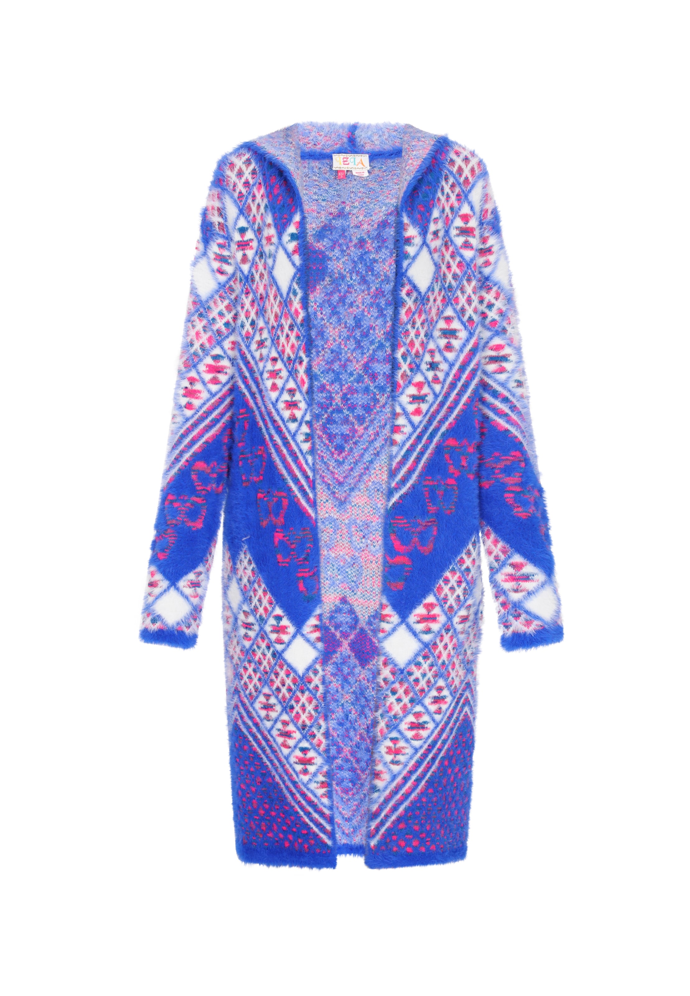 IZIA - Casaco de malha em azul: frente